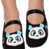 Meia sapatilha com luz de LED Panda - Puket Moda Madá