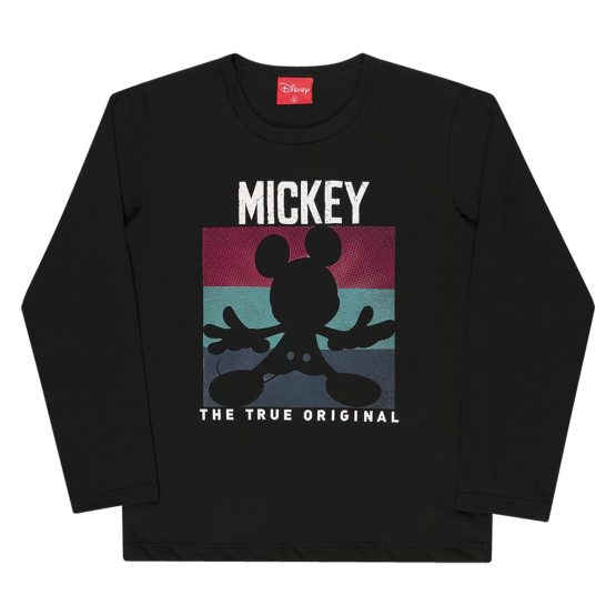 Camiseta manga longa – Mickey