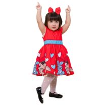 Vestido infantil Mônica