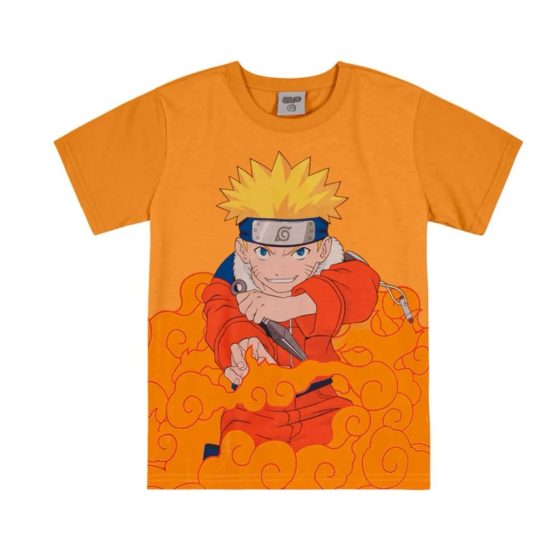 Camiseta infantil manga curta Naruto – Brandili