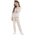Pijama infantil longo brilha no escuro Nuvem - Boca Grande Moda Madá