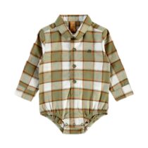 Body infantil camisa Xadrez – Up Baby