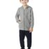 Jaqueta infantil em moletom com capuz - Marlan Moda Madá
