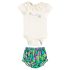 Conjunto infantil body e calcinha Jardim - Up Baby Moda Madá