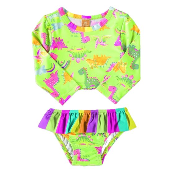 Biquini infantil cropped Dinossauro – Up Baby