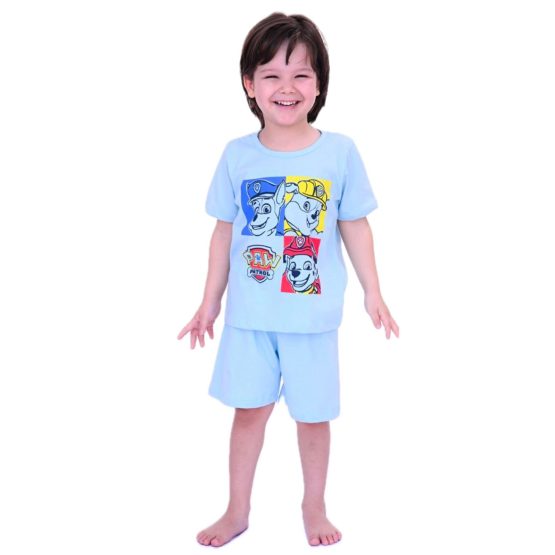 Pijama infantil curto Patrulha Canina