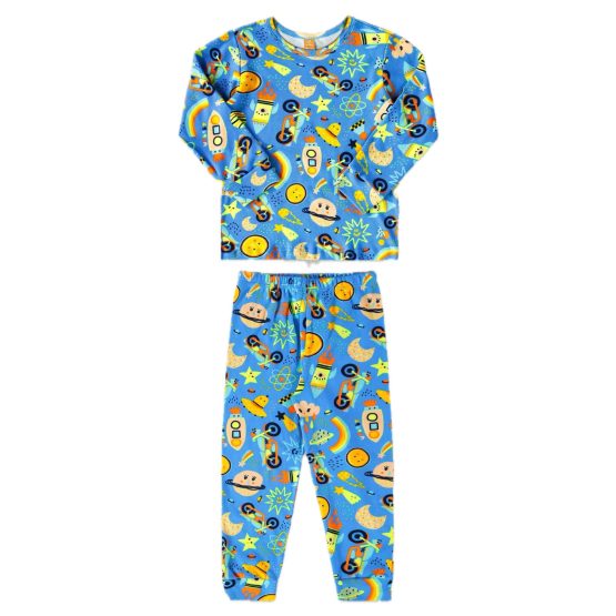 Pijama infantil longo Astros – Up Baby