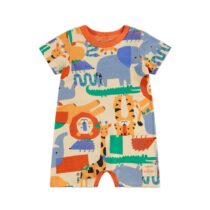 Macaquinho infantil manga curta Safari – Up Baby