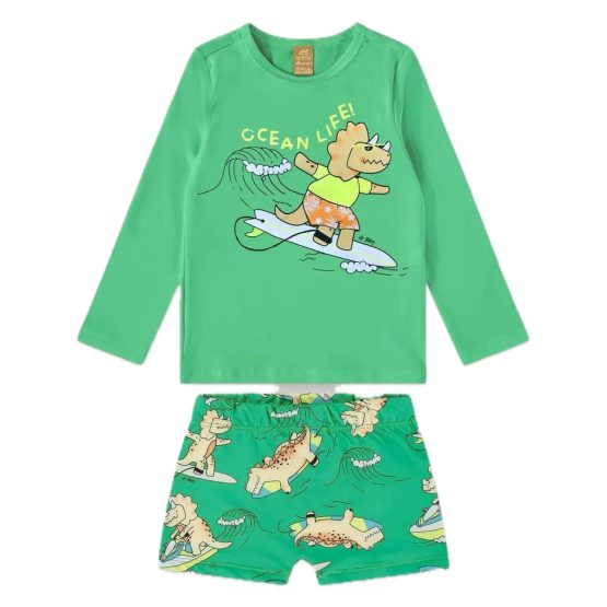 Conjunto UV Dinossauro Surfista – Up Baby