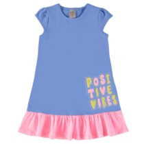 Vestido infantil Positive Vibes – Boca Grande