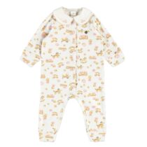 Macacão infantil com gola bordada Brinquedos – Up Baby