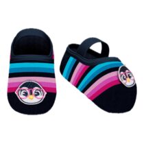 Meia sapatilha infantil com aplique de Pinguim – Puket