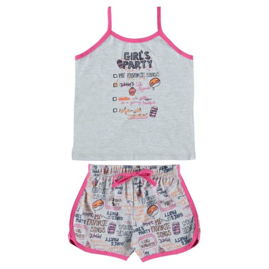 Pijama infantil regata Girls Party – Quimby