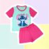 Pijama infantil curto Stitch