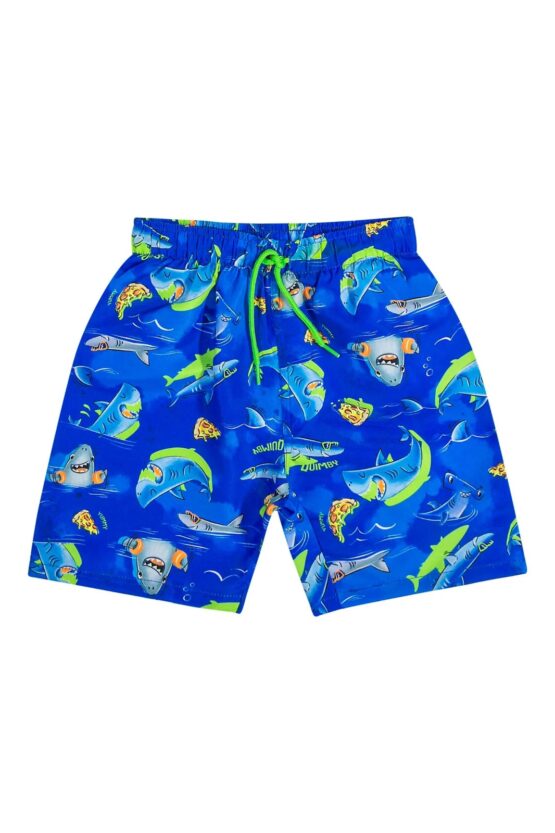 Bermuda infantil Tubarão – Quimby