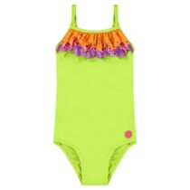 Maiô infantil Babados Neon – Boca Grande