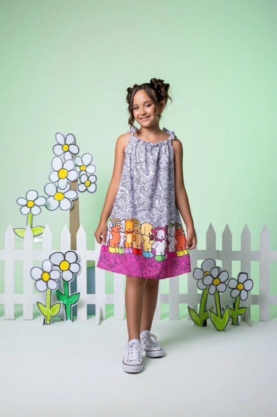 Vestido infantil pintura Bobbie Goods
