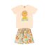 Pijama infantil curto Safari - Up Baby