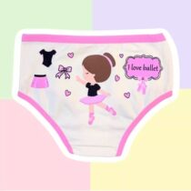 Kit calcinhas infantis Bailarina 2 peças