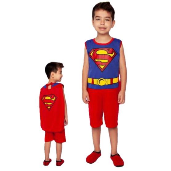 Fantasia infantil Super Homem