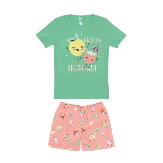 Pijama infantil curto brilha no escuro Frutinha – Malwee