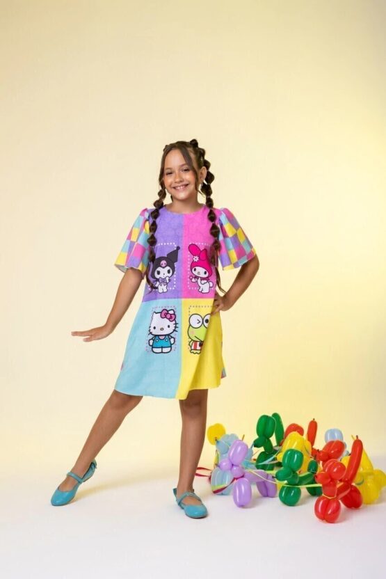 Vestido infantil Hello Kitty