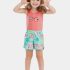 Conjunto infantil regata e short Unicórnio - Elian Moda Madá