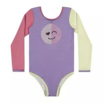 Maiô infantil manga longa Paetês – Elian