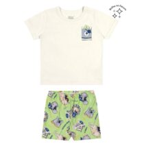 Pijama infantil curto brilha no escuro Pirata – Elian