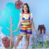 Conjunto infantil Margarida Moda Madá