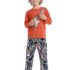 Pijama infantil longo Guitarra - Quimby Moda Madá