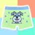 Kit cuecas infantis Pet Dogs 3 peças Moda Madá
