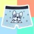 Kit cuecas infantis Pet Dogs 3 peças Moda Madá