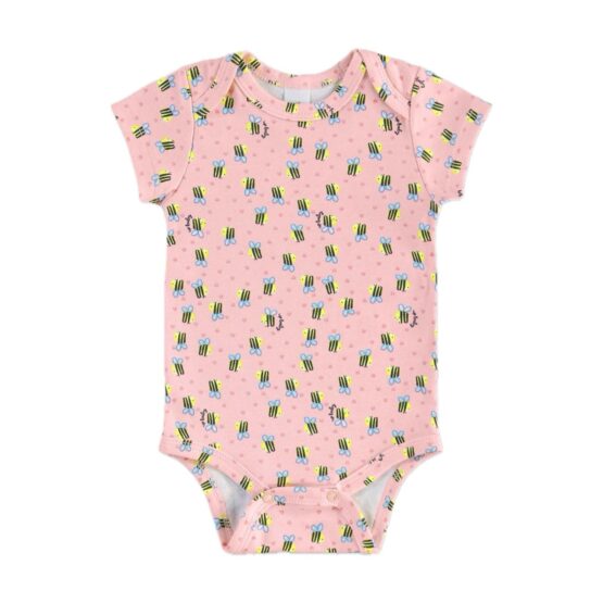 Body infantil manga curta Abelhinha – Up Baby