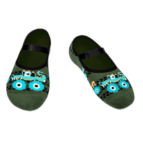 Meia sapatilha infantil Trator – Puket