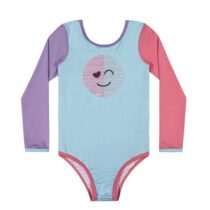 Maiô infantil manga longa Smile – Elian
