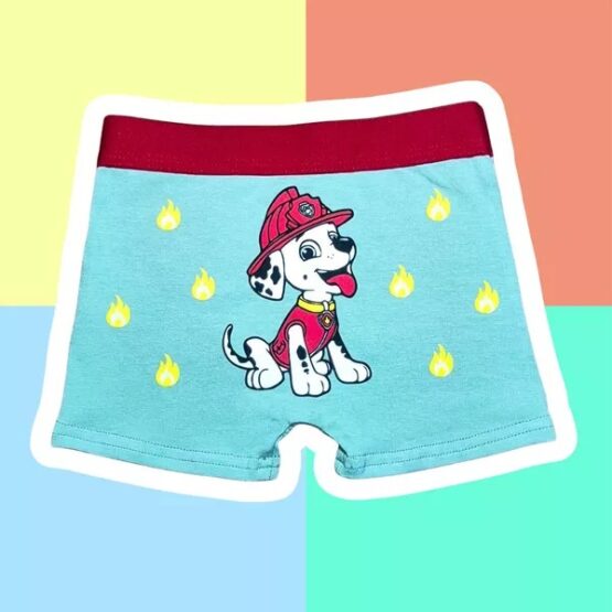 Kit cuecas infantis Patrulha Canina 2 peças