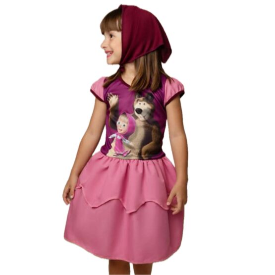 Fantasia infantil Masha e o Urso