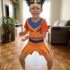 Fantasia infantil Goku Dragon Ball Moda Madá