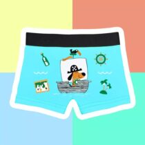 Kit cuecas infantis Pirata 3 peças