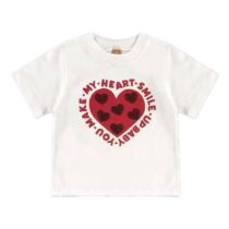 Blusa infantil Coração – Up Baby