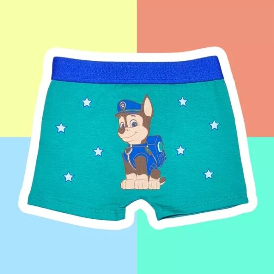 Kit cuecas infantis Patrulha Canina 2 peças