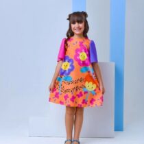 Vestido infantil Flores
