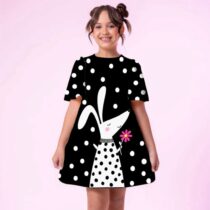 Vestido infantil Coelho