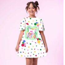 Vestido infantil Sapinho