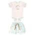 Conjunto infantil body e short Dino - Up Baby Moda Madá