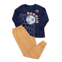 Pijama infantil longo brilha no escuro Gol – Boca Grande