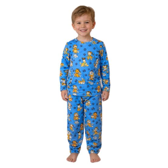 Pijama infantil longo Garfield