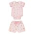 Conjunto infantil body e short Ursinha - Up Baby Moda Madá