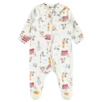 Macacão infantil manga longa com pezinho London – Up Baby